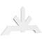 Ekena Millwork Vanguard Architectural Grade PVC Gable Bracket, 72"W x 33"H x 2"D x 6"F, 11/12 Pitch GBP072X33X0206VAN00 - alternate 1